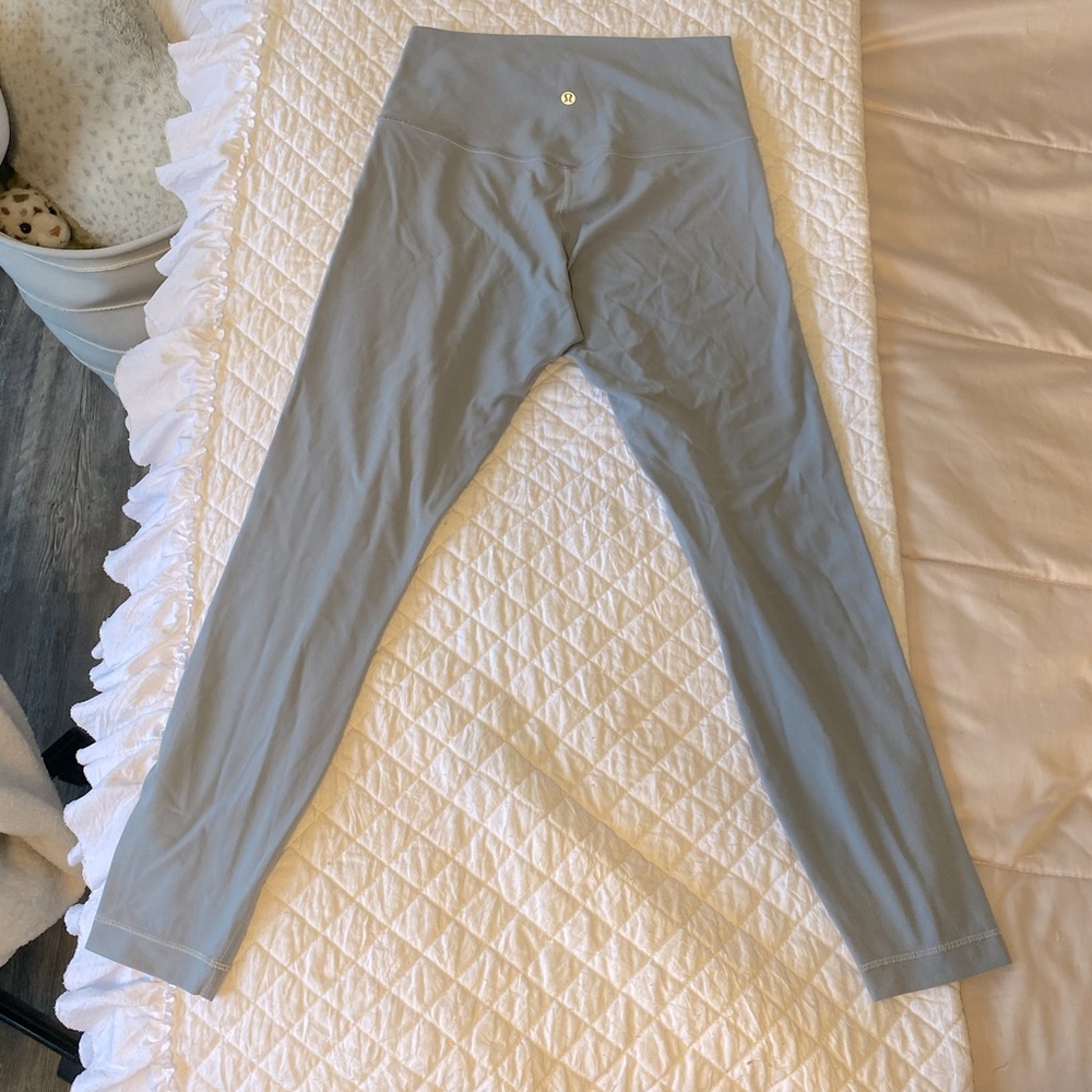 Lululemon Align Leggings Light Blue Chambray 25 in
